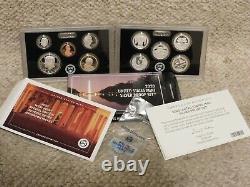 2020-S U. S. Mint SILVER PROOF Set with Jefferson (W) Reverse Proof Nickel