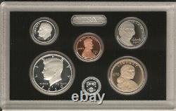 2020-S U. S. Mint SILVER PROOF Set with Jefferson (W) Reverse Proof Nickel