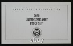 2020 S United States Mint Proof Set
