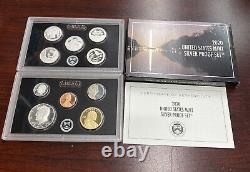 2020 Silver Proof Set 10 Coins Total w Mint Package No Reverse Nickel