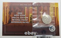 2020 Silver Proof Set 11 Coins Total with Reverse Proof W Nickel in Mint Package