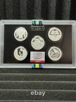2020 Silver Proof Set NGC Gem Proof First Day Of Issue With OGP And COA