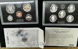 2020 Silver Proof Set With Special Edition REVERSE PROOF Proof Jefferson Nickel
