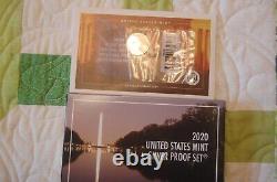 2020 Silver Proof Set with Reverse Proof W Nickel in Mint Package