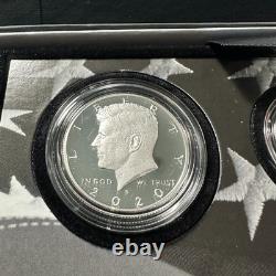2020 US Mint Ltd Edition Silver Proof Set. 999 Silver Coins x8 OGP & COA(90590)