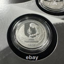 2020 US Mint Ltd Edition Silver Proof Set. 999 Silver Coins x8 OGP & COA(90590)