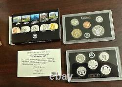 2020 US Mint Silver Proof Set w OGP Box & COA (Qty)
