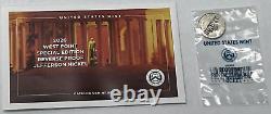2020 US Mint Silver Proof set with Reverse Proof Nickel in OGP with COA