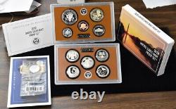 2020 U. S. Mint Clad Proof Set 11 Coin Set With Box & COA- Comes With W Nickel