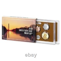 2020 United States Mint Proof Set? 10 Coin Set? Ogp Box Coa No Nickel? Trusted
