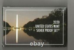 2020 s 10-piece silver proof set + 2020 w reverse Jefferson nickel PCGS PR 69 FS
