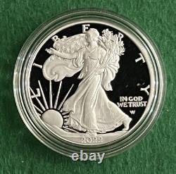 2021/2022 American Eagle PROOF (Set of 2) withCOA West Point Mint
