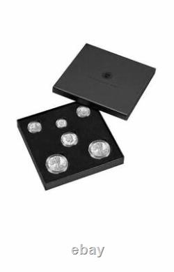 2021 Limited Edition. 999 Silver Proof Set American Eagle Collection Box & COA