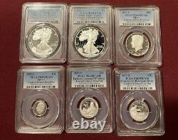 2021 Limited Edition Silver Proof Set PCGS PF69 with OGP BLUE LABEL