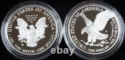 2021 Limited Edition Silver Proof Set US Mint 6 Coins OGP American Silver Eagle