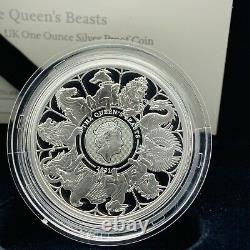 2021 Royal Mint The Queens Beasts Silver Proof Completer £2 Two Pounds Coin