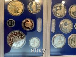 2021-S, 2022-S, 2023-S, 2024-S 24RG US Mint Clad Proof Sets Set of 4 WithCOA Low $