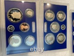 2021-S, 2022-S, 2023-S, 2024-S 24RG US Mint Clad Proof Sets Set of 4 WithCOA Low $