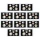 2021 S Partial Proof Set 10 Pack Kennedy Dime 99.9% Silver Nickel Cent Dollar