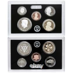 2021 S Partial Proof Set 10 Pack Kennedy Dime 99.9% Silver Nickel Cent Dollar