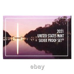2021 S Proof Set 10 Pack 90% Silver Original Boxes & COA's US Mint 70 Coin Lot