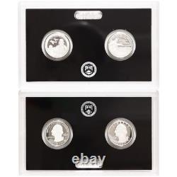 2021 S Proof Set Original Box & COA 7 Coins 99.9% Silver