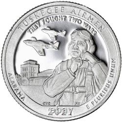 2021 S Proof Set Original Box & COA 7 Coins 99.9% Silver