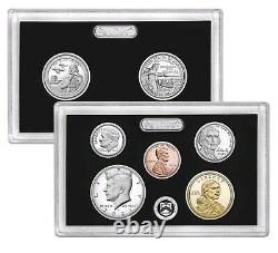2021-S SILVER UNITED STATES MINT PROOF SET of 7 COINs in ORIGINAL BOX & COA