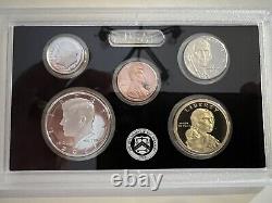 2021 S Silver Proof Set From The United States Mint. Seven Proof Coins. Ogp +coa