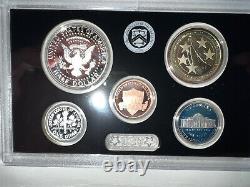 2021 S Silver Proof Set From The United States Mint. Seven Proof Coins. Ogp +coa