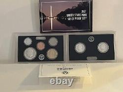 2021 S Silver Proof Set From The United States Mint. Seven Proof Coins. Ogp +coa