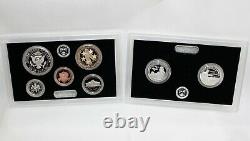 2021 S US Mint ANNUAL 7 Coin SILVER Proof Set with Box and COA