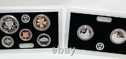 2021 S US Mint ANNUAL 7 Coin SILVER Proof Set with Box and COA