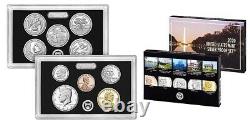 2021 S US Mint ANNUAL 7 Coin SILVER Proof Set with Box and COA YM 1240