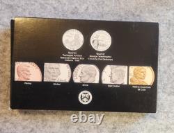 2021-S US Mint Silver Proof 7 Coin Set Box & COA Great Gift Idea