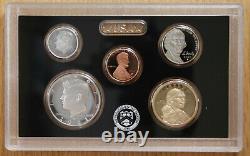 2021 S US Mint Silver Proof Set 7 Coins OGP