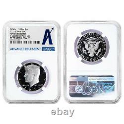 2021-S US Silver Proof Set NGC PF70UC Advanced Releases