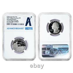 2021-S US Silver Proof Set NGC PF70UC Advanced Releases