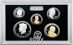 2021 S United States Mint 7-coin Silver Proof Set Box/coa
