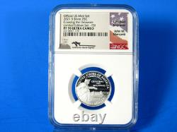 2021 S & W, 6-Coin, Limited Edition Silver Proof Set NGC Pf 70 Ucam, FDOI Sign