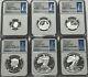2021 S W Limited Edition Silver Proof 6 Coin Set Ngc Pf70 Ultra Cameo First Day