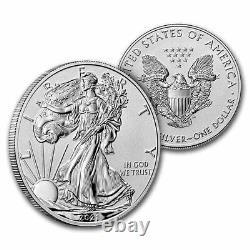 2021 Silver Eagle 2-Coin Designer Reverse Proof Set (withBox & COA)