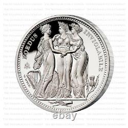 2021 St Helena The Three Graces Silver Proof Five Ounce 5oz Only 300 Minted