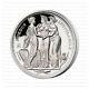 2021 St Helena The Three Graces Silver Proof Five Ounce 5oz Only 300 Minted