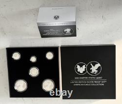 2021 US MINT Limited Edition Silver Proof Set American Eagle Collection Coins