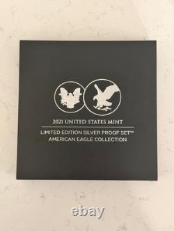 2021 US MINT Limited Edition Silver Proof Set American Eagle Collection Coins 2021 US MINT Limited Edition Silver Proof Set American Eagle Collection Coins