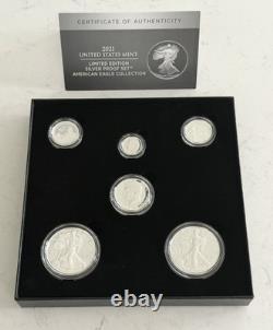 2021 US MINT Limited Edition Silver Proof Set American Eagle Collection Coins
