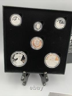 2021 US Mint Confirmed Limited Edition. 999 Silver Proof 6 Coin Set