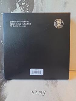 2021 US Mint Limited Edition Silver Proof Set OGP COA 2 Proof Eagles Tuskegee NP