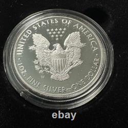 2021 US Mint Ltd Edition SIILVER Proof Set 6 Coins inc. 2x SILVER EAGLES (90591)